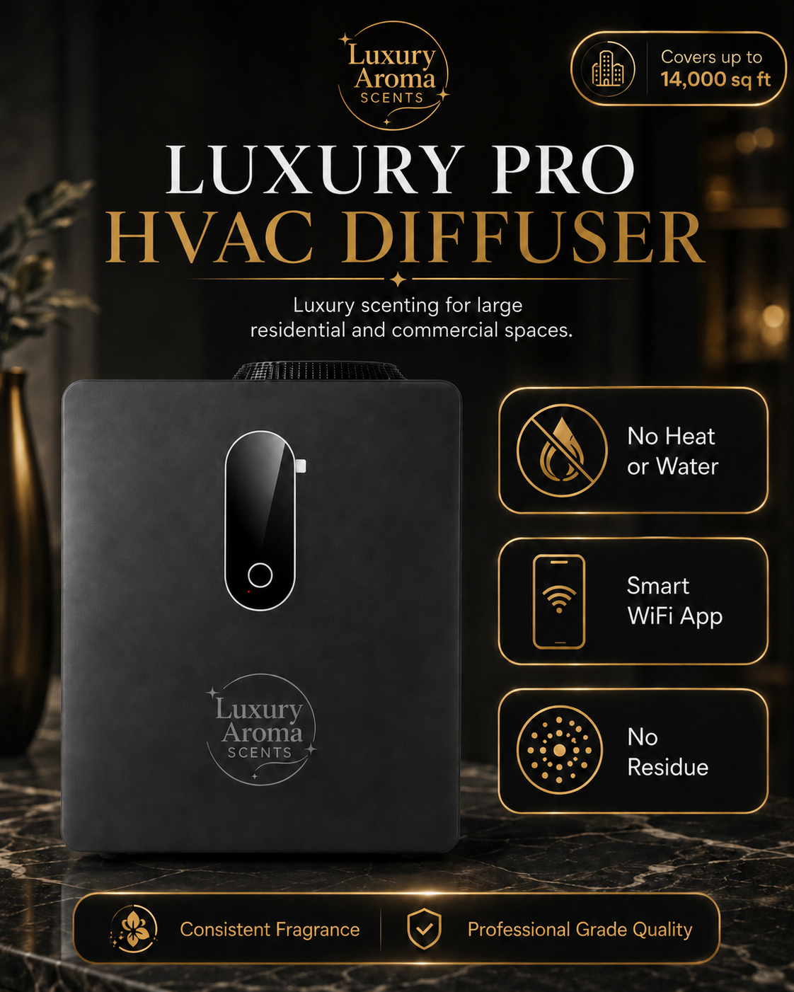 Luxury Pro HVAC Diffuser