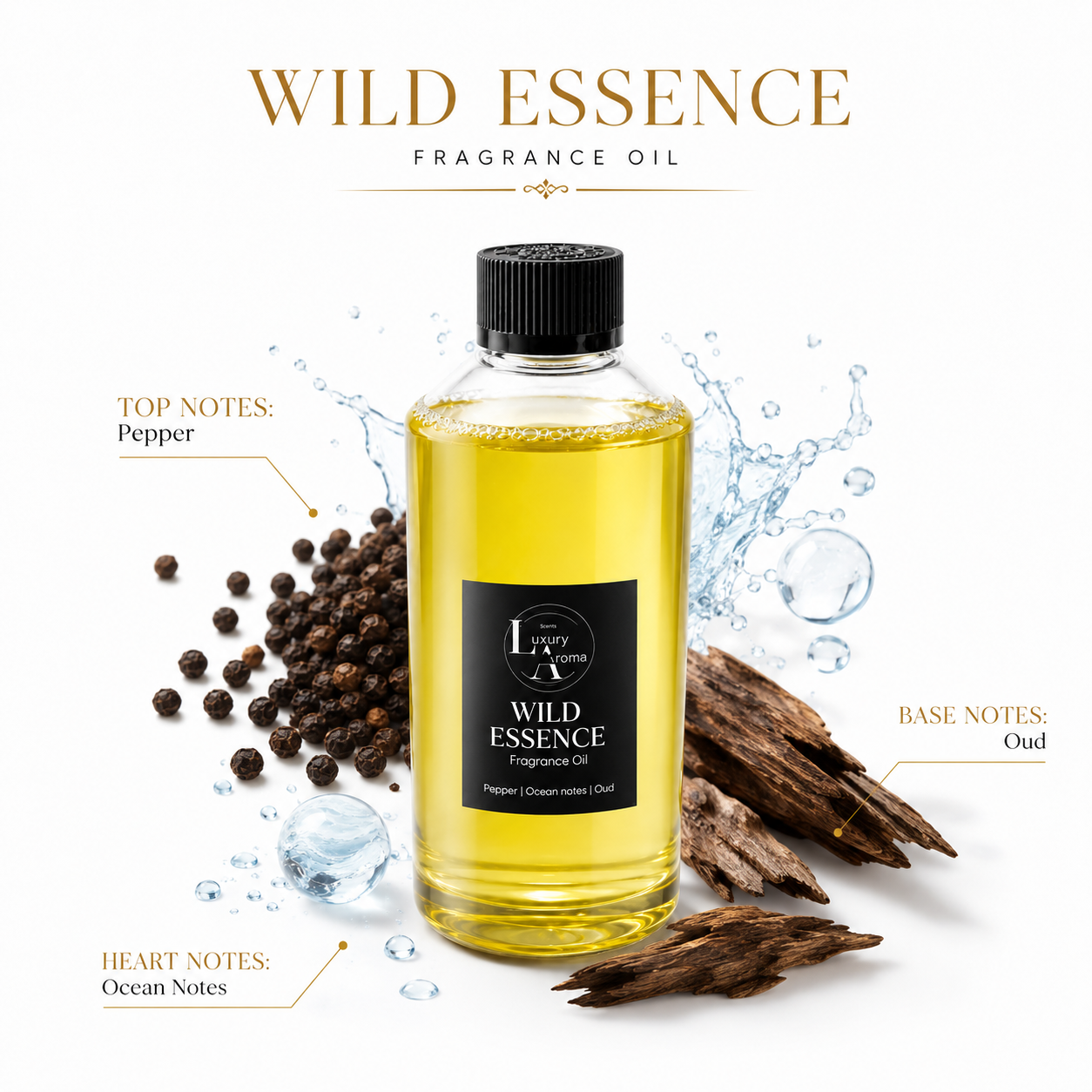 Wild Fragrance Oil by Luxury Aroma Scents