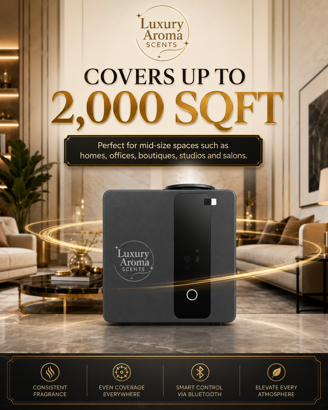 Luxury Mini HVAC Diffuser