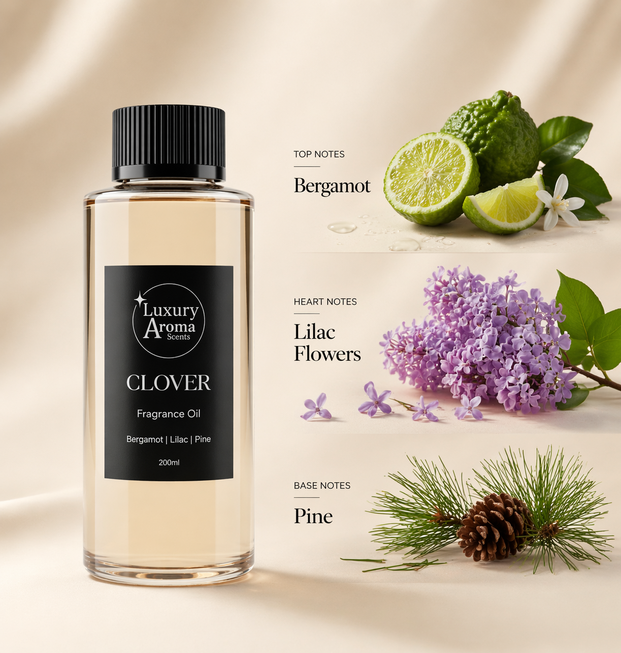 Clover Fragrance Oil by Luxury Aroma Scents